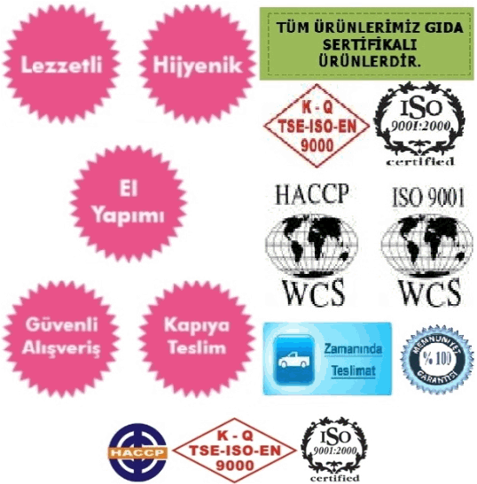 Tokat pasta siparişi sertifika güvenlik